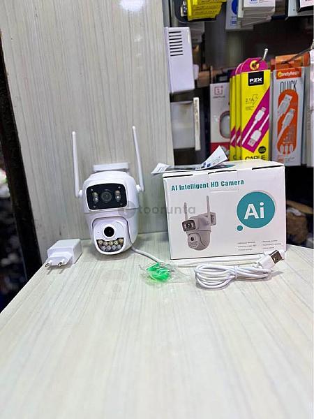 Security Camera Dual Lens Cctv Camera