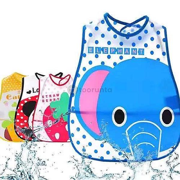 Waterproof Baby Bib/soft Baby Bib/skin Friendly Bib Age 6 Month To 2 Years (Pack Of 2)