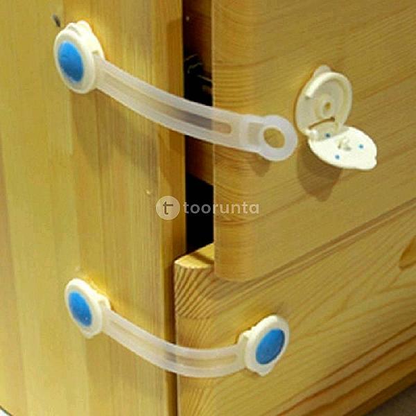 2 Pcs Child Safety Door Safety Lock