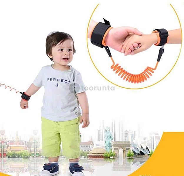Anti Lost Wrist Link Traction Rope Baby Toddler Kids Safety Harness Child Leash