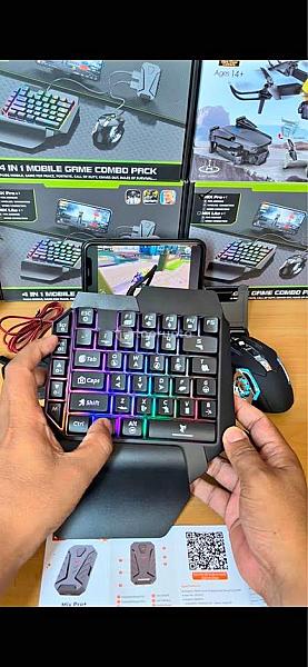 Mobile Game 4 In 1 Keyboard Mix Pro+