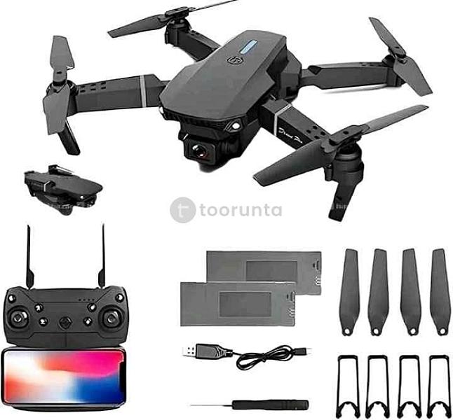 E88 Pro Rc Mini Foldable Quadcopter Rc Drone 4k Hd
