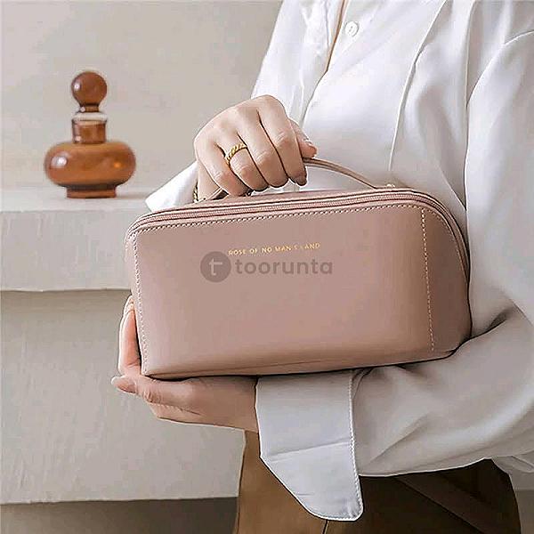Juniper Travel Bags / Organ Pillow Travel Cosmetic Bag, Women’s Travel With Handle And Divider