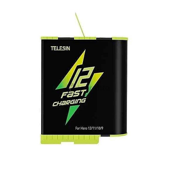 Telesin Fast Charging Battery For Gopro Hero Mah Battery 2 Ways Fast Charger Box Tf
