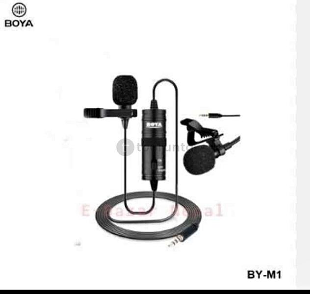 Boya M1 By- M1 Omnidirectional Condenser Lavalier Microphone