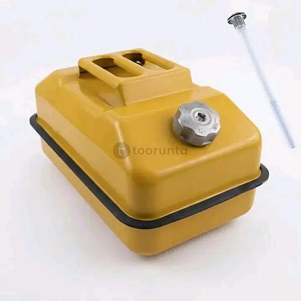 20l Metal Jerry Can For Petrol, Diesel & Oil | Heavy-duty Fuel Storage Can With Leak-proof Cap | Portable Steel Fuel Container For Car & Outdoor Use