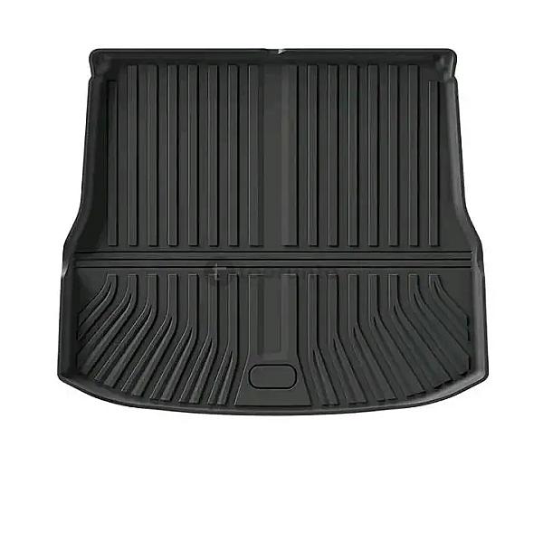 Tpe Trunk Mat For Deepal S07 | 1-piece All-weather Waterproof Cargo Liner | Heavy-duty Anti-slip Rear Boot Floor Protector | Dikki Mat