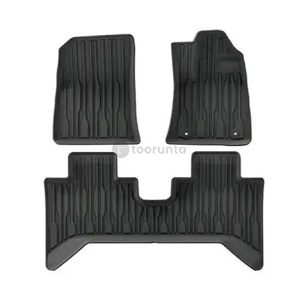 3-piece Tpe Floor Mat Set For Byd Sealion 7 | All-weather 3d Car Floor Mat Set | Waterproof, Anti-slip Interior Floor Liners For Complete