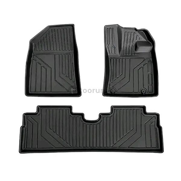 3-piece Tpe Floor Mat Set For Byd Atto 1 | All-weather 3d Car Floor Mat Set | Waterproof, Anti-slip Interior Floor Liners For Complete