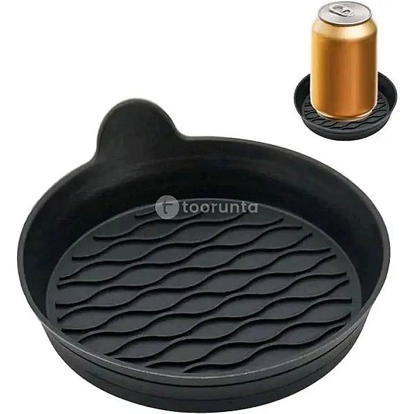 Cup Holder/coaster For Car Flexible Heat-resistant Silicone Insert | Universal Anti-slip Holder Liner | Washable Dustproof Drink Holder Protector For Cars, Suvs & Trucks