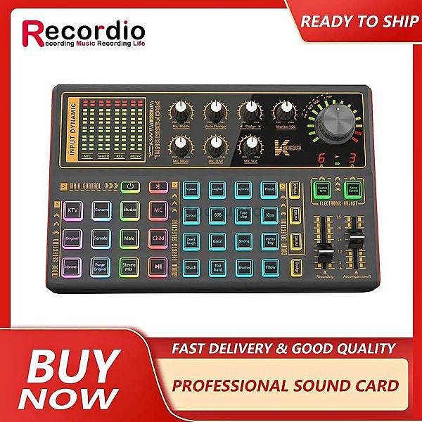 Sk300 Multifunctional Live Audio Soundcard Recording Podcast