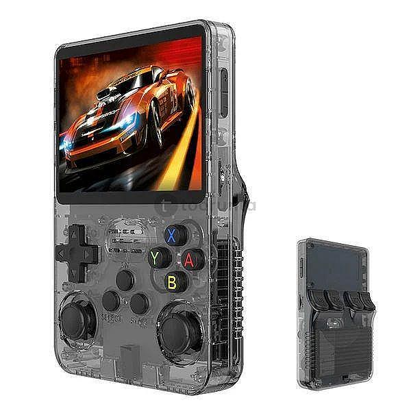 R36s Arcos 2.0 Retro Handheld Video Game Console Linux System(arcos 2.0) 3.5 Inch Screen 64gb 3500mah Battery