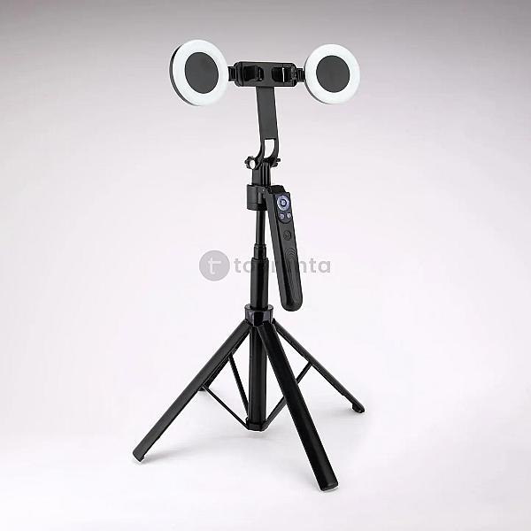 Ai Face Tracking Tripod With Ring Light