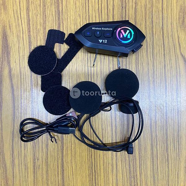 Y12 Helmet Bluetooth Wireless Headphone