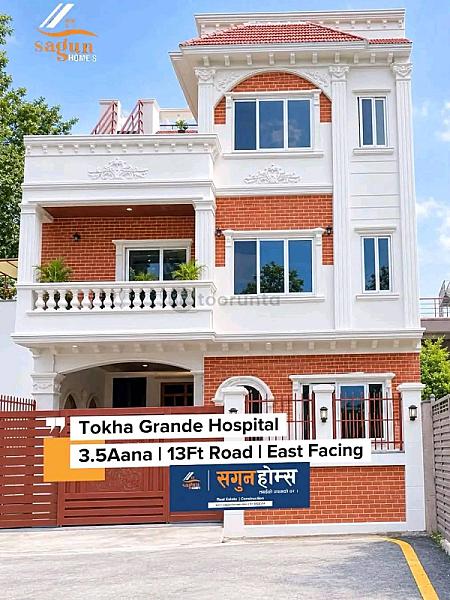Brand New Semi Bunglow On Sale At Tokha, Grande