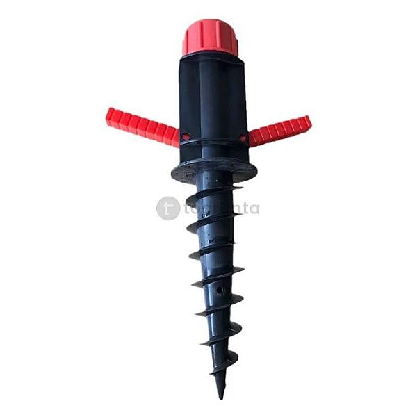 Umbrella Ground Anchor Stand | Heavy Duty Sand Screw Anchor Holder | Portable Outdoor Umbrella Base For Beach, Garden, Camping | Durable And Strong | Spiral Design