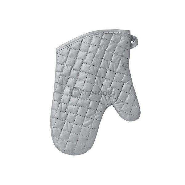 Heat Resistant Microwave Oven Glove | 1piece | Eotia Brand Kitchen Cooking & Baking Safety Glove | Thick Protective Oven Mitt For Bbq, Grill & Hot Utensils | Silver Design