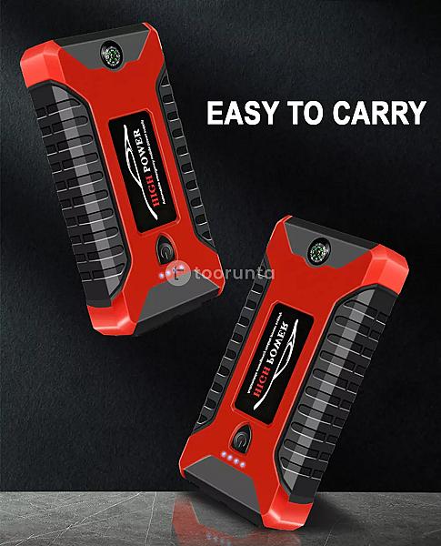 Jump Starter For Car | 99800mah 12v High-power Multi-function | Car Power Bank | Car Tire Air Pump | Starter | Booster | Portable | Usb Charger | Car Emergency Start | Power Bank Supply | Battery Char