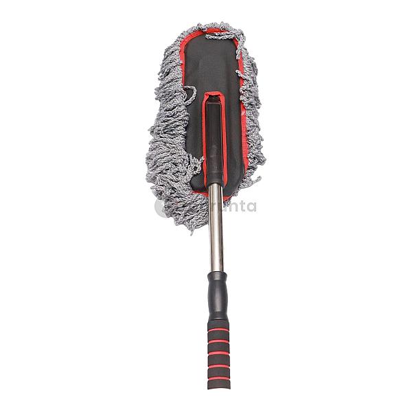 Ca Duster Grey Color Car Dust And Dirt Removal Duster With Handle