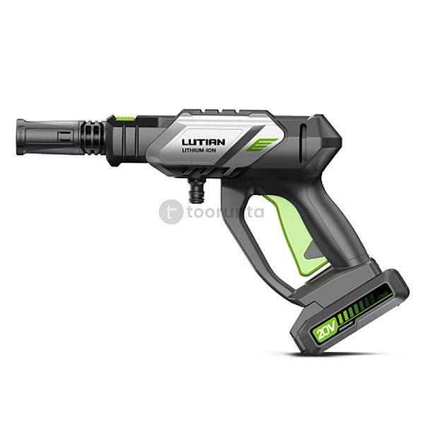 Cordless Pressure Washer | Portable Car Washer | Rechargeable Battery Powered | Handheld Power Washer For Cars, Fences, Patio, Bikes Cleaning | Lutian Eagle-e2 Pro Home Car Washer