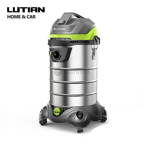 Wet And Dry Vacuum Cleaner | 1400w 30l Capacity | 22 Kpa High Suction Power | Stainless Steel | Hepa Filter | Multi-functional | Professional | Industrial | Cleaning Machine For Home, Car & Furniture