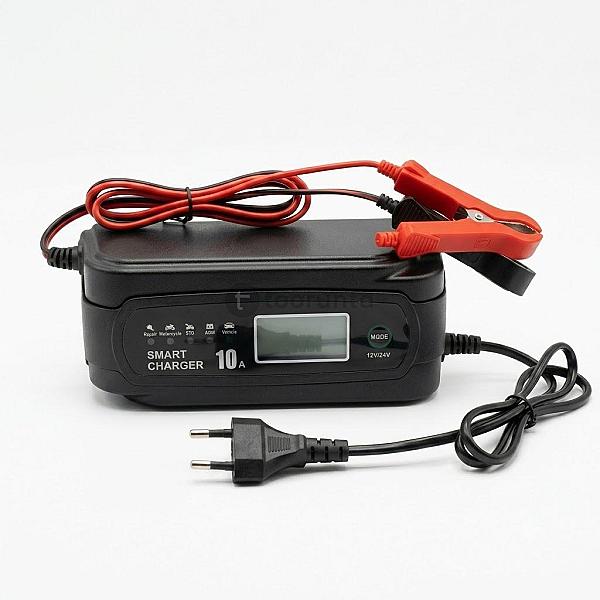 Smart Battery Charger | 12v/24v Pulse Repair | Fully Automatic Automotive Battery Maintainer Charger | For Car Motorcycle & Car| Lead-acid Batteries | Intelligent Switching