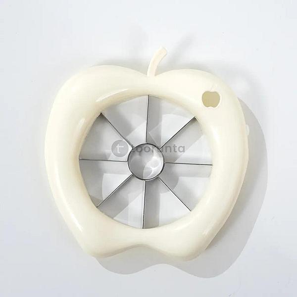 Stainless Steel Apple Slicer & Corer | Eotia Brand 8-blade Fruit Cutter Divider | Easy Apple, Pear & Potato Slicing Tool For Kitchen | Comfortable Grip And Ergonomic Design