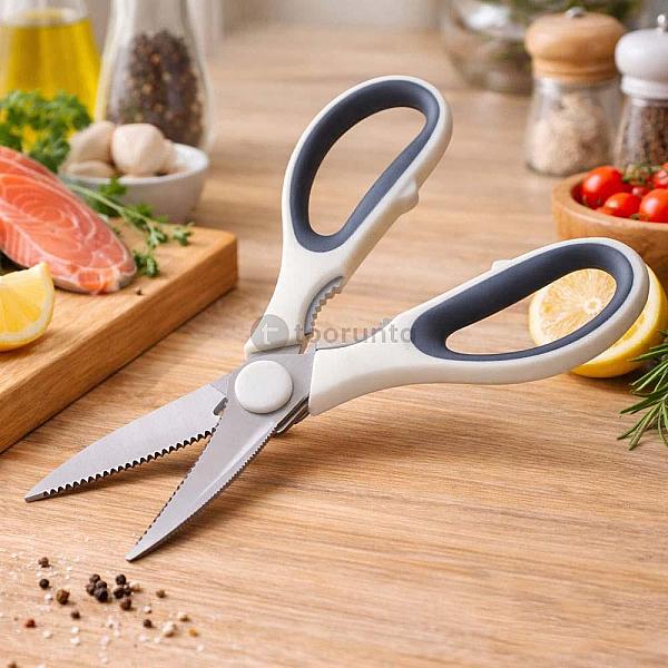 Kitchen Scissor | Eotia Brands Stainless Steel Multipurpose Kitchen Scissor | Heavy Duty Food Scissors for Meat, Chicken, Fish, Vegetables & Herbs