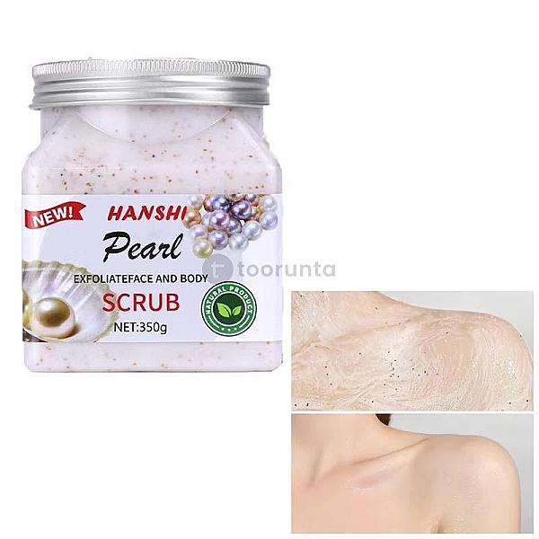 Body Scrub Exfoliating Cream | Deep Cleansing & Moisturizing Body Polish | Nourishing Exfoliator for Soft, Smooth & Glowing Skin with Long-Lasting Fragrance