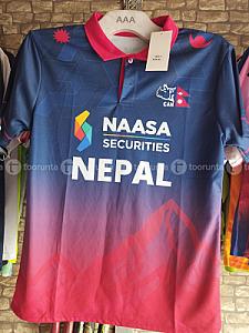 Jersey Nepal cricket