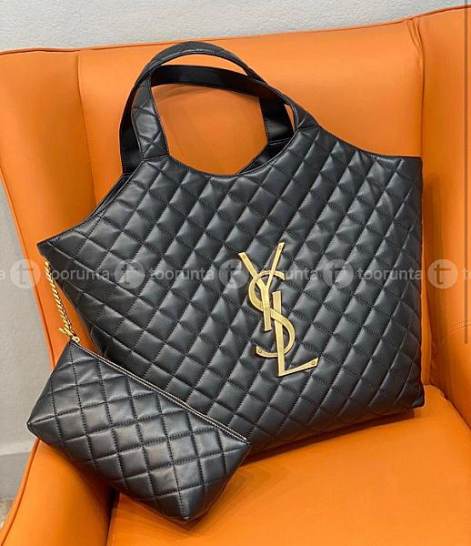 Lv Tote Bag With Side Pouch