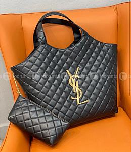 LV tote bag with side pouch