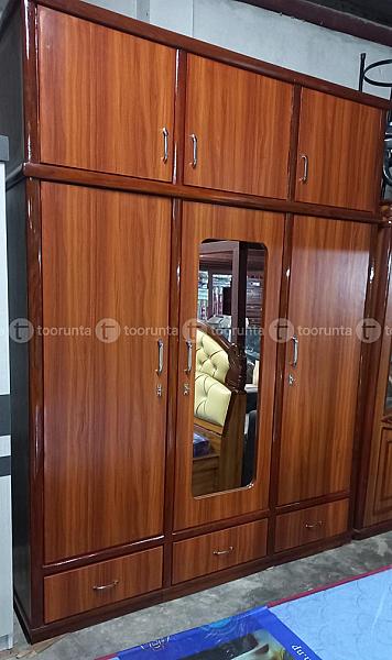 6/8 Natural Four Piece Wood Cupboard