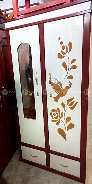 3/6 Single Pillar Wood Cupboard