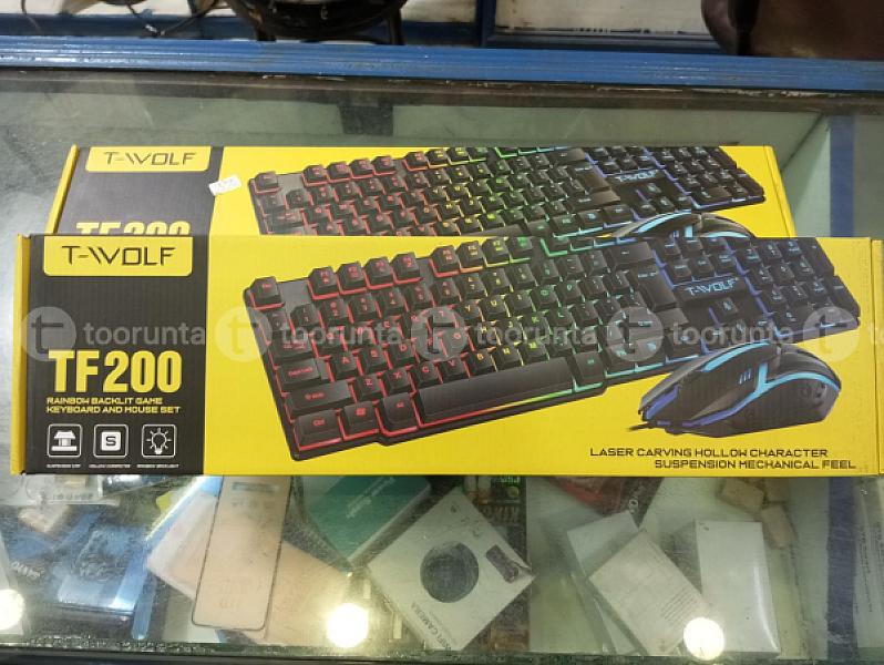 Twolf Gaming Keyboard And Mouse