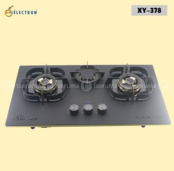 Electron 3 Burner Gas Hob With Timer (Xy-378)