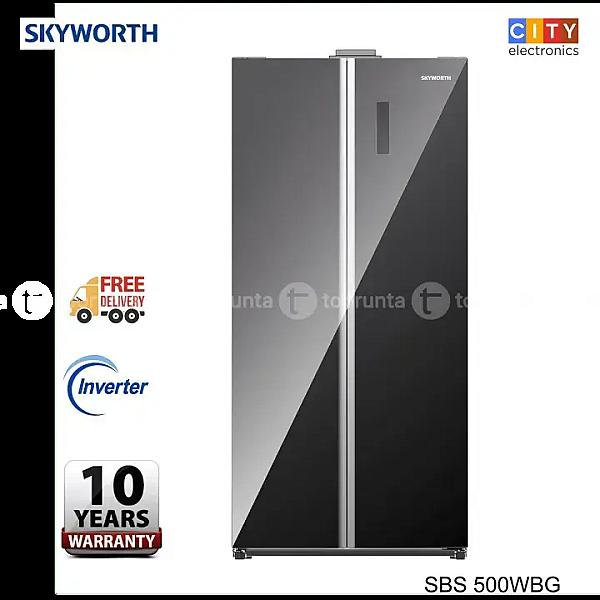 Skyworth Refrigerator 473ltr_sbs-501wpb