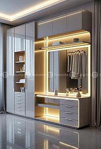 Modern Wardrobe(daraj) & LED Dressing Table Design