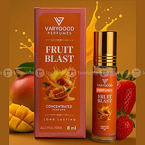 VaryGood Fruit Blast Attar Roll On - 8ml Alcohol-Free Concentrated Perfume for Men & Women | Long Lasting Fruity Fragrance Blend