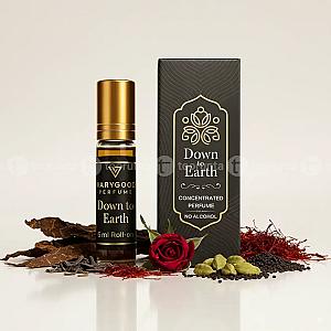 VaryGood Perfumes Down To Earth Attar Roll-On 6ml | Rich Earthy & Woody Perfume Rooted in Nature