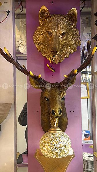 Deer Wall Light