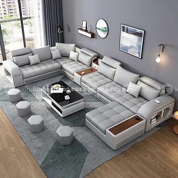 U Shape Sofa Set With Muda