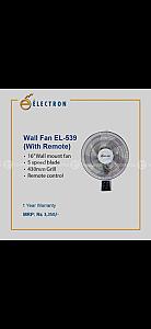 Electron wall fan (Remote)