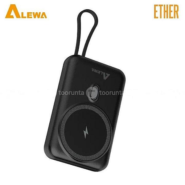 Alewa Ether Wireless 10000mah Powerbank Rapid 2x Recharge