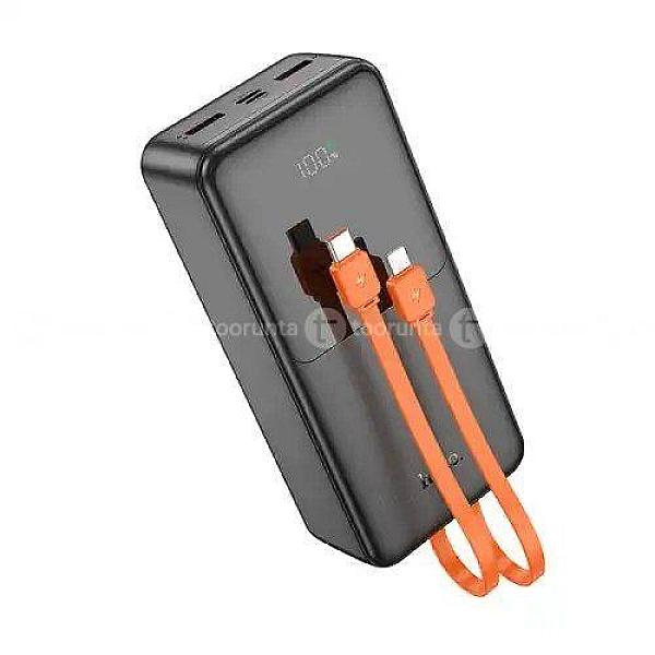 Hoco J119b Fast Charging 22.5w Pd20 30000mah Power Bank With Digital Display & Cable