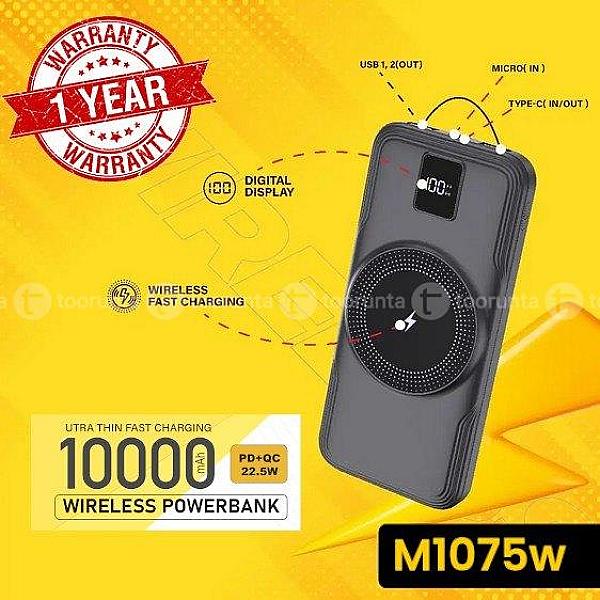 My Power M1075w 10000mah Wireless Powerbank