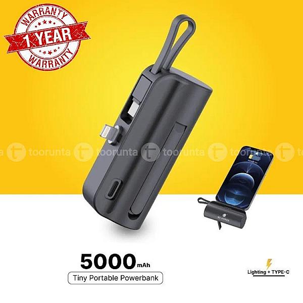 My Power M45 5000mah Tiny Portable Powerbank 10w Charging Emergency Powerbank