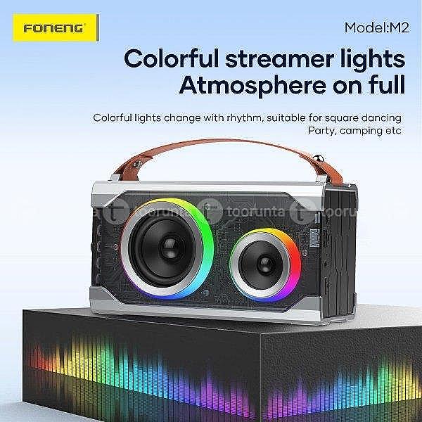 Foneng M3 10w Deep Bass Portable Waterproof Bluetooth Speaker