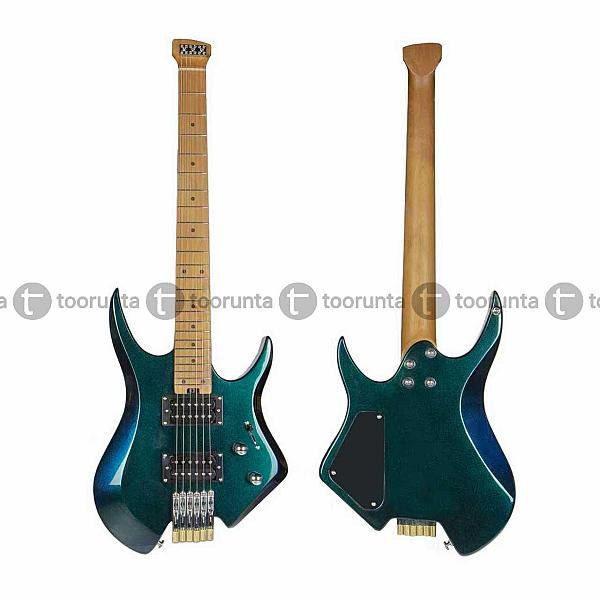 Deviser Headless Guitar-blue