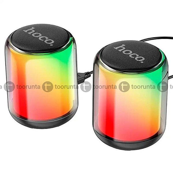 Hoco Bs56 Wireless And Wired Colorful Speaker